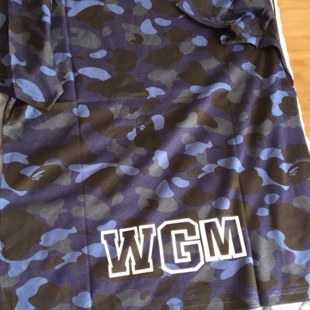 BAPE Blue T-Shirt BAPE Color - Picture 5 of 5